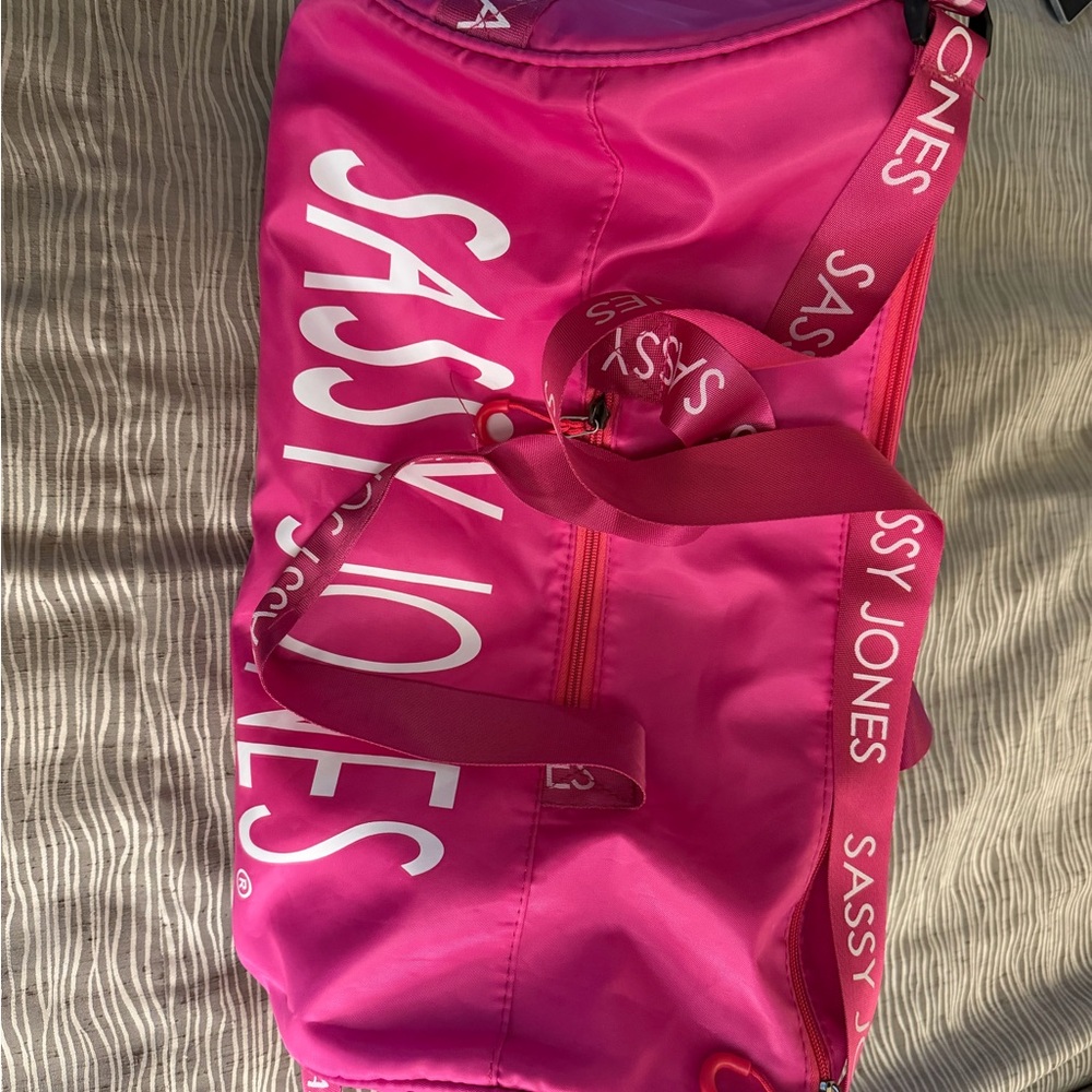 Sassy Jones Fuchsia Travel Bag